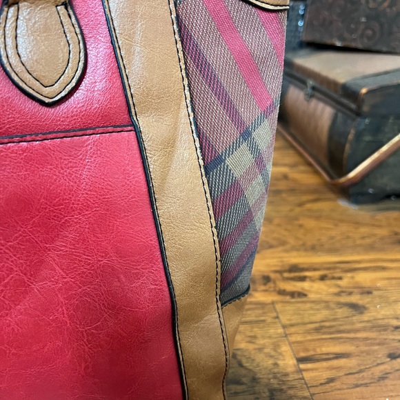 London fog red tote bag - Picture 5 of 9